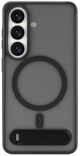 Накладка силикон uBear Stand 360 with MagSafe для Samsung S26 Черный