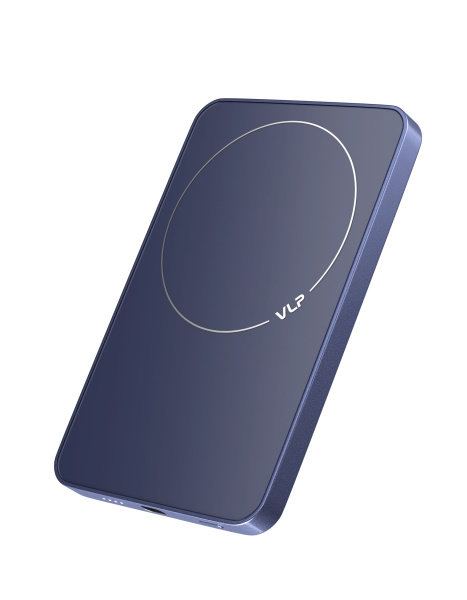 Внешний аккумулятор VLP Diamond Energy MagSafe Qi2 5000mAh Blue (Синий)
