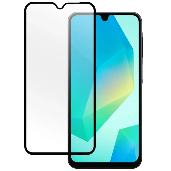 Защитное стекло Pero для Samsung Galaxy A36/A56 Full Glue Black