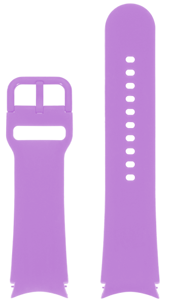 Ремешок DF для Galaxy Watch 4/5/5 Pro S/M sClassicband-04 Purple