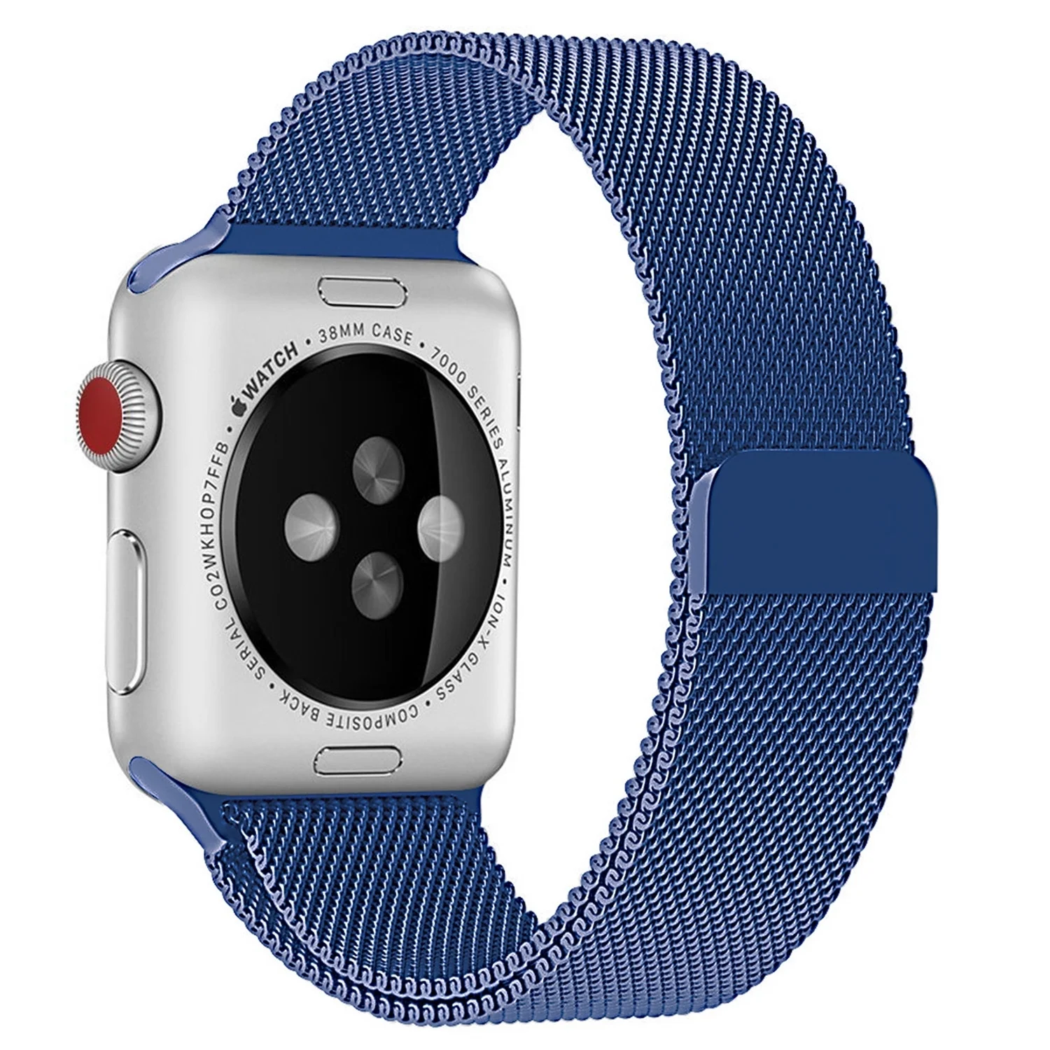 Apple watch синий ремешок. Ремешок Эппл вотч Миланская петля. Миланская петля Apple watch 44mm. Ремешок Apple 44mm Milanese loop. Браслет Эппл вотч Миланская петля.