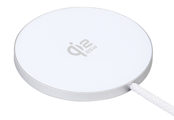 Беспроводное зарядное устройство Deppa MagSafe Charger Qi2.2 25W Белый (23172)