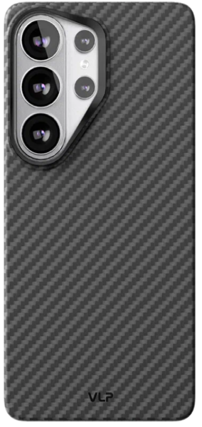 Накладка силикон VLP Kevlar Case with MagSafe для Samsung Galaxy S26 Ultra Black (Черный)