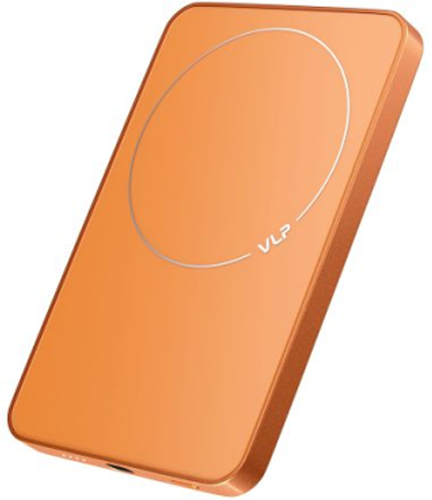 Внешний аккумулятор VLP Diamond Energy MagSafe Qi2 5000mAh Orange (Оранжевый)