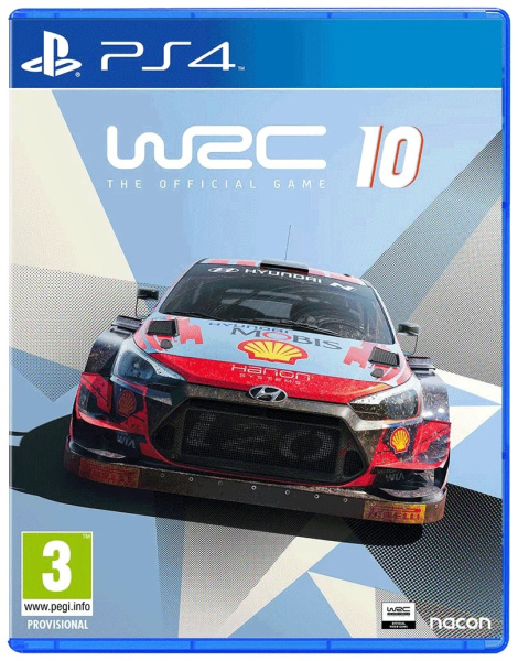 Игра для PS4 WRC 10 The Official Game (Русские субтитры)