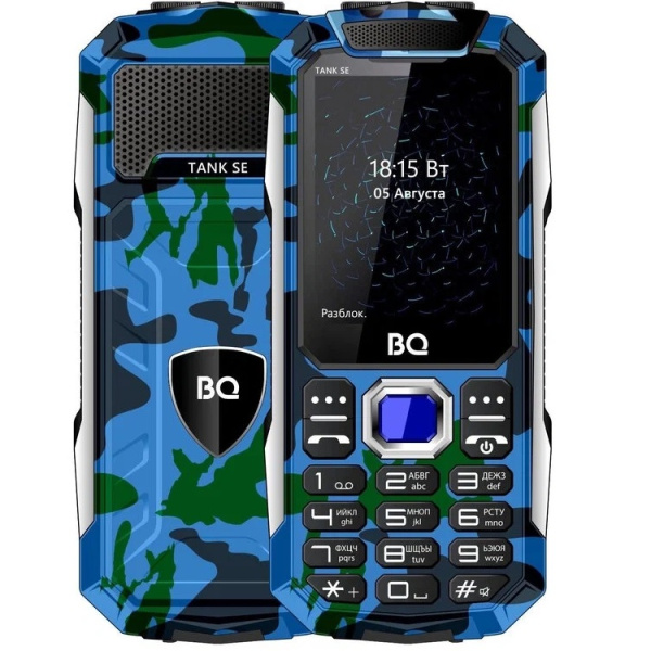 Телефон BQ 2432 Tank SE Dual Sim Camouflage (Камуфляжный)