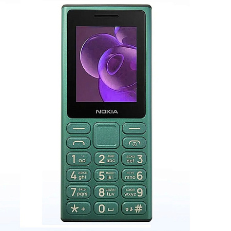 Телефон Nokia 125 (2024) TA-1655 Dual Sim Green (Зеленый) Телефон Nokia 125 (2024) TA-1655 Dual Sim Green (Зеленый)