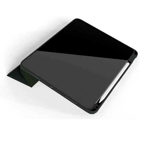 Чехол-книжка VLP Split Folio для планшета Apple iPad Air M2/M3 13" (2024/25) Темно-Зеленый