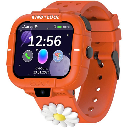 Детские смарт-часы ELARI KidPhone Маша и Медведь Orange (Оранжевый) Детские смарт-часы ELARI KidPhone Маша и Медведь Orange (Оранжевый)