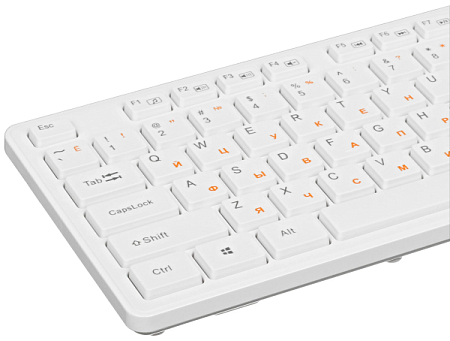 Проводная клавиатура Acer OKW123 Белый