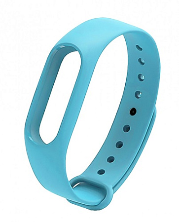 Силиконовый ремешок для Xiaomi Mi Band 5/6 Sky Blue