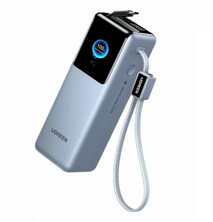 Внешний аккумулятор Ugreen PB728 (75702B) 25000mAh 200W (CCC) Space Gray (Серый) Внешний аккумулятор Ugreen PB728 (75702B) 25000mAh 200W (CCC) Space Gray (Серый)