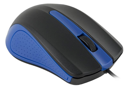 Проводная мышь Oklick 225M Black/Blue Проводная мышь Oklick 225M Black/Blue