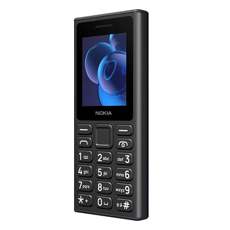 Телефон Nokia 125 (2024) TA-1655 Dual Sim Black (Черный)