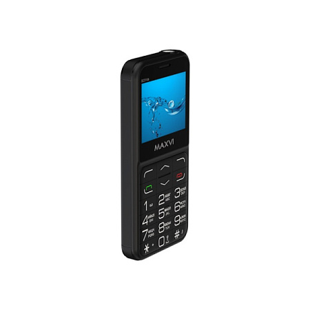 Телефон MAXVI B231ds Black (Черный)
