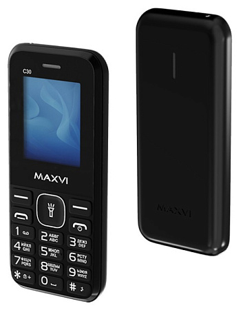 Телефон MAXVI C30 (Без З\У) Black (Черный) Телефон MAXVI C30 (Без З\У) Black (Черный)