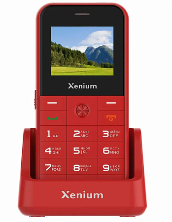 Телефон Xenium X718 Red (Красный)