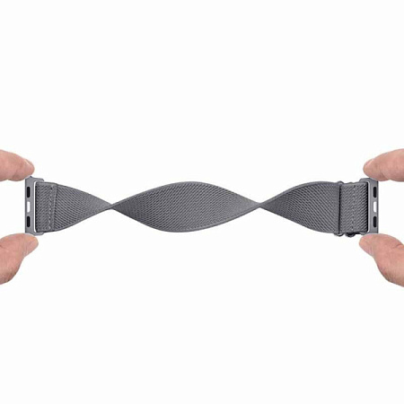 Ремешок Hoco для Apple Watch 38/40/41mm Climbing Series Alpine Loop Nylon Strap Gray Ремешок Hoco для Apple Watch 38/40/41mm Climbing Series Alpine Loop Nylon Strap Gray