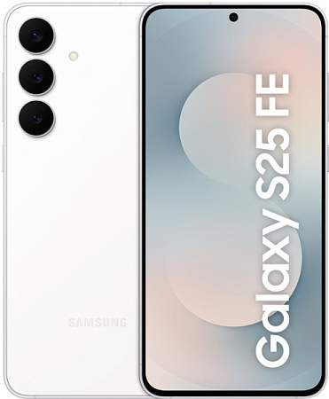 Смартфон Samsung Galaxy S25 FE 8/256GB White (Белый) Смартфон Samsung Galaxy S25 FE 8/256GB White (Белый)