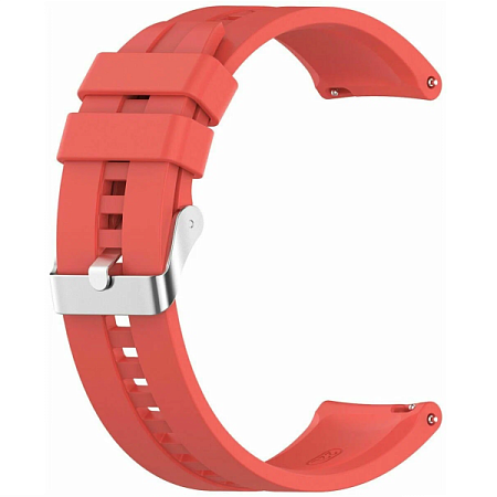 Ремешок Red Line универсальный силиконовый рельефный 22mm Красный