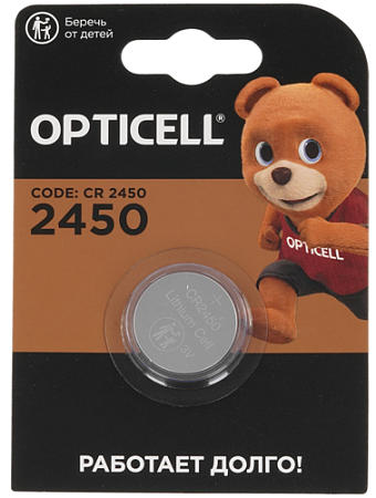 Батарейка Opticell CR2450 (1шт) Батарейка Opticell CR2450 (1шт)