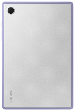 Чехол Samsung Clear Edge Cover для планшета Galaxy Tab A8 (EF-QX200TVEGRU) Прозрачный/фиолетовый