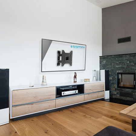 Кронштейн для телевизора Kromax DIX-22 (15-48") Черный Кронштейн для телевизора Kromax DIX-22 (15-48") Черный