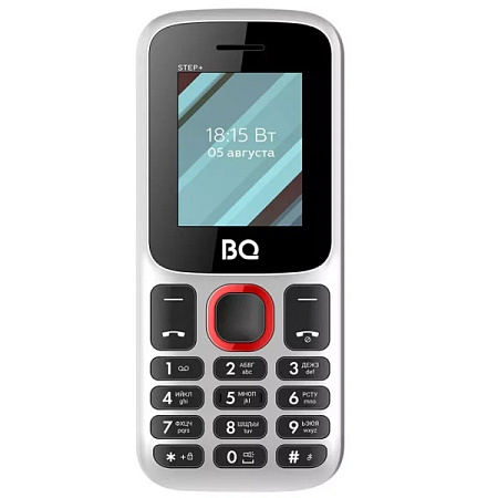 Телефон BQ 1848 Step+ Dual Sim White Red (Белый-Красный)
