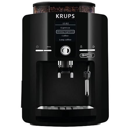 Кофемашина Krups Quattro Force EA82F010 Черный