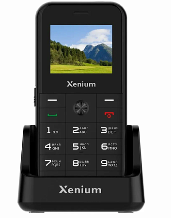 Телефон Xenium X718 Black (Черный)