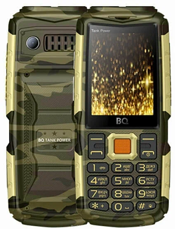 Телефон BQ 2430 Tank Power Camouflage Gold (Камуфляж-Золотой) Телефон BQ 2430 Tank Power Camouflage Gold (Камуфляж-Золотой)