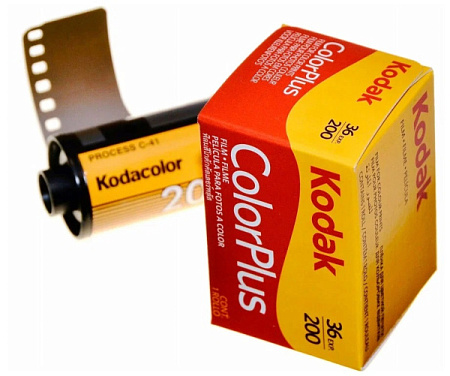 Фотопленка KODAK ColorPlus 200 Color Negative Film 135/36 1Pack цветная