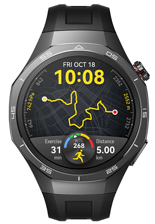 Умные часы Huawei Watch GT 5 Pro 46mm Black (Черный)