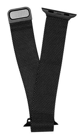 Ремешок для Apple Watch 38/40/41mm Milanese Loop Черный