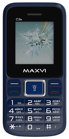 Телефон MAXVI C3n Marengo (Синий)