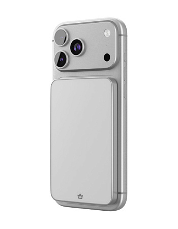 Внешний аккумулятор VLP Diamond Energy MagSafe Qi2 5000mAh White (Белый)