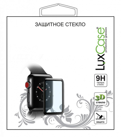 Защитное стекло LuxCase для Xiaomi Amazfit GTS 2 Mini 3D Black