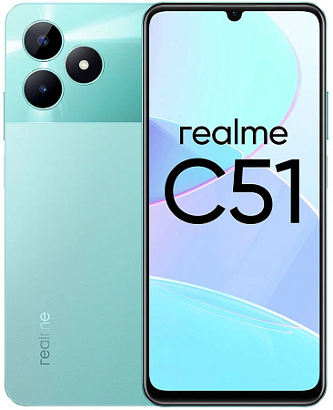 Смартфон Realme C51 4/64GB Зеленый (RU)