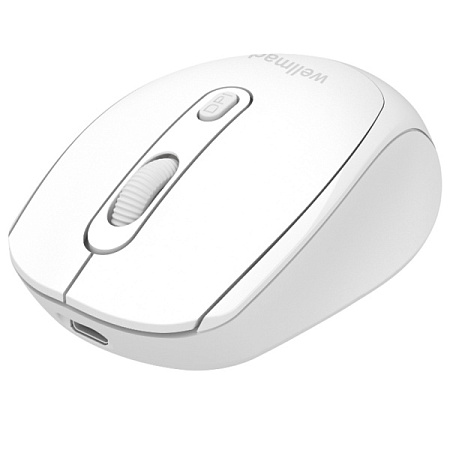 Беспроводная мышь Wellmade M03 Белая