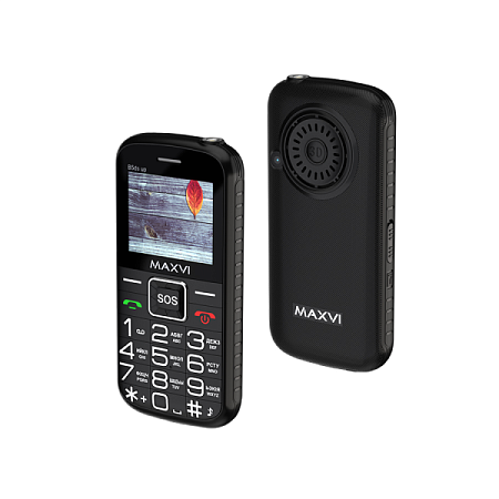 Телефон MAXVI B5ds up Black (Черный)