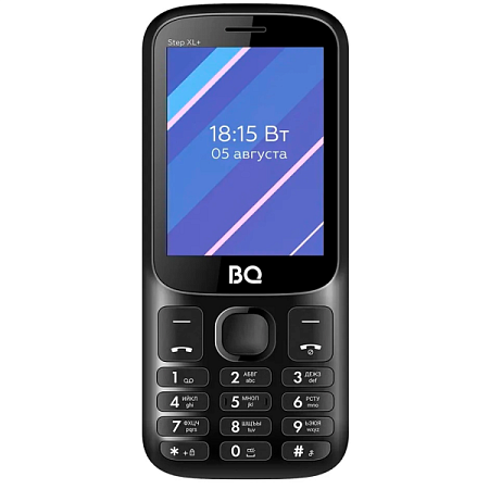 Телефон BQ 2820 Step XL+ Dual Sim Black (Черный) Телефон BQ 2820 Step XL+ Dual Sim Black (Черный)