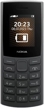 Телефон Nokia HMD 105 (2024) TA-1569 SS Charcoal (Черный)
