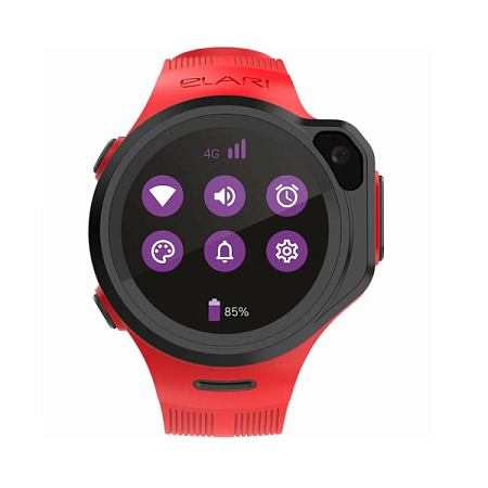 Детские смарт-часы ELARI KidPhone 4GR M c Марусей Red (Красный) Детские смарт-часы ELARI KidPhone 4GR M c Марусей Red (Красный)