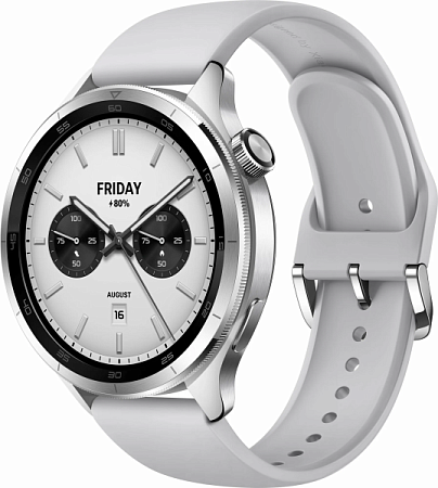 Умные часы Xiaomi Watch S4 47mm Silver (BHR9197GL)