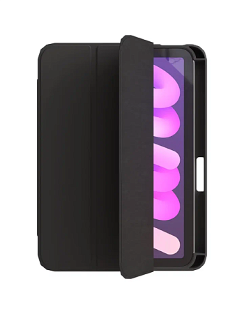 Чехол-книжка VLP Split Folio для планшета Apple iPad mini 6/7 8.3" Black (Черный) Чехол-книжка VLP Split Folio для планшета Apple iPad mini 6/7 8.3" Black (Черный)