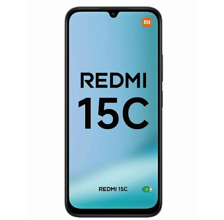 Смартфон REDMI 15C 4/128GB Midnight Black (Черный) (RU)