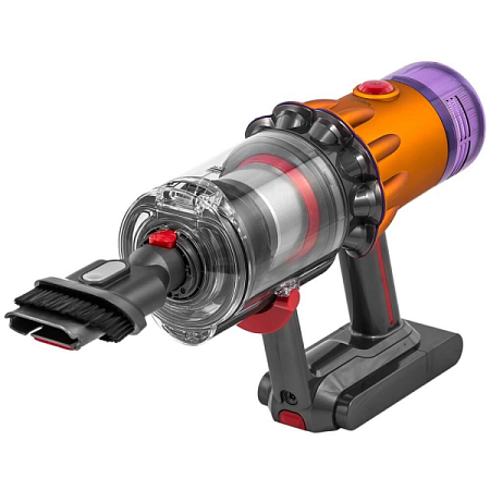 Вертикальный пылесос Dyson V12s Detect Slim Submarine (SV46) Yellow/Nickel (Желтый/Никель) (EU)