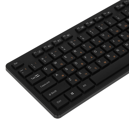 Проводная клавиатура Acer OKW122 Черный