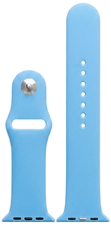 Ремешок для Apple Watch 42/44/45/46/49mm Sport Band Голубой