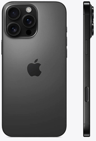Смартфон Apple iPhone 16 Pro Max 512GB Titanium Black (Титановый Черный) SIM+eSIM